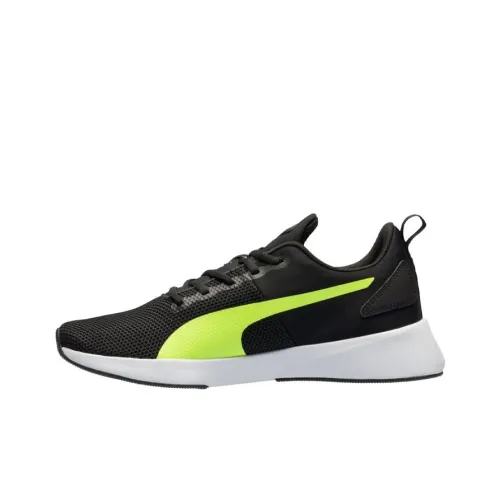 PUMA Flyer Runner Running Shoes Unisex Low-Top Black/Green