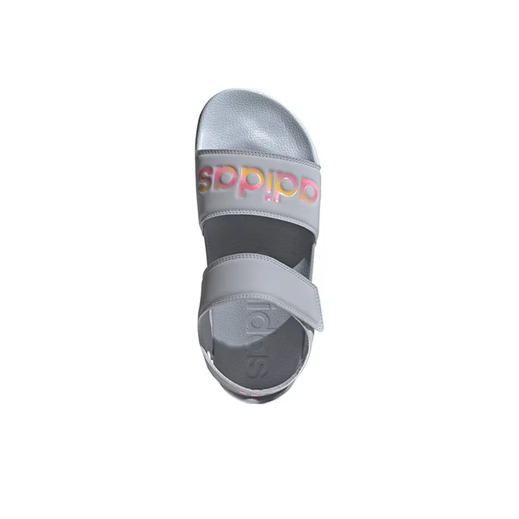 Adidas Adilette Sandal 'Halo Silver Iridescent'-4