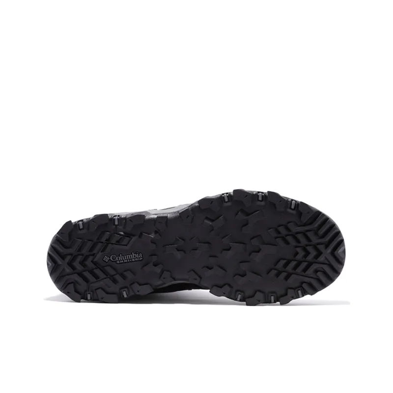 Columbia Outdry Wear Resistant Support Lightweight High Top Trekking Shoes Men's Black-4