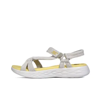 Skechers Cozy Lightweight Casual Sandals Beige Women's