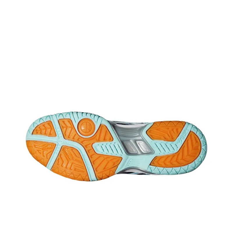 Asics Gel-Rocket 7 Running Shoes Women's Low-Top Blue/White-4