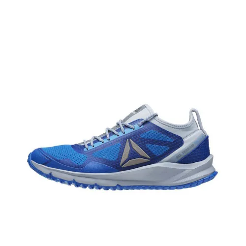 Reebok All Terrain Freedom Slip-Resistant Cushioning Low-Top Running Shoes Men's Blue Gray