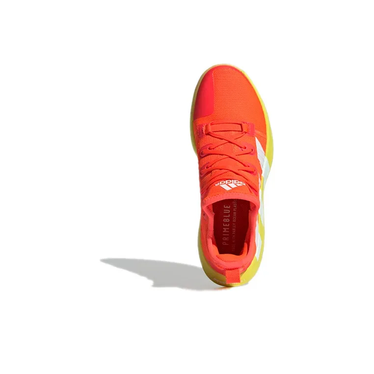 Adidas Stabil Next Gen Anti Slip And Wear Resistant Breathable Low Top Running Shoes Unisex Orange Yellow White-4