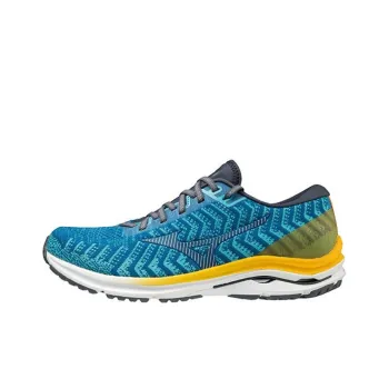 Wave Rider Mizuno 24 Waveknit Super Wide 'Blue Orange'