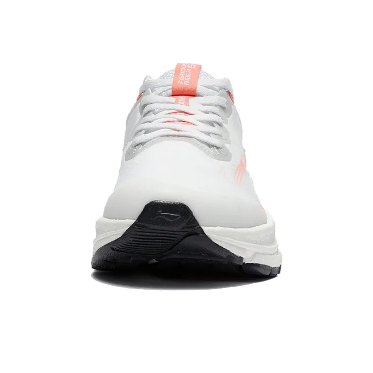 LiNing Furious Rider 5.0 Low Top Running Shoes Women's White Orange-4
