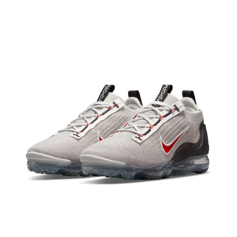 Nike Air VaporMax 2021 Fk Light Bone University Red-2