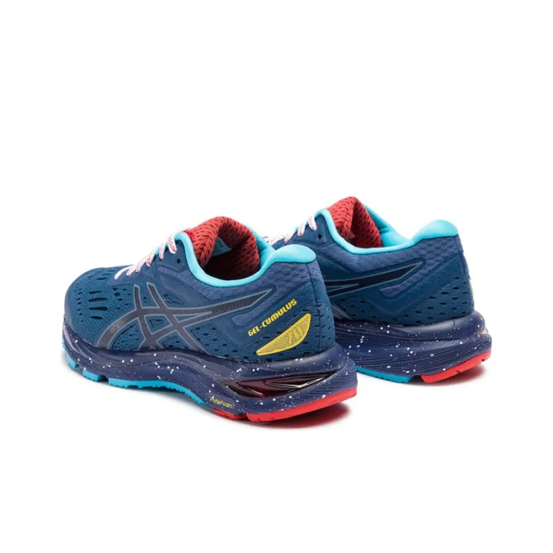 Asics Gel-Cumulus 20 Wear-Resistant Low-Top Running Shoes Women's Blue-3
