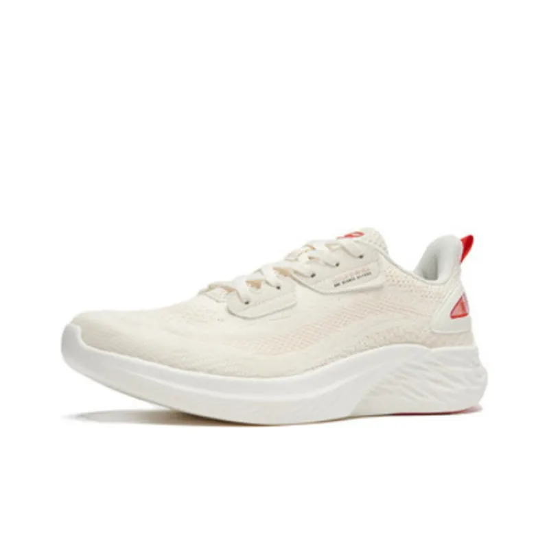 361° QU!KFOAM Low Top Running Shoes Men's White Red-1