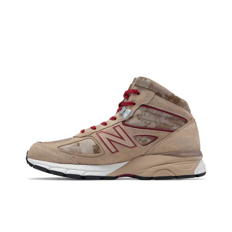 New Balance 990v4 Mid Tan Camo-0