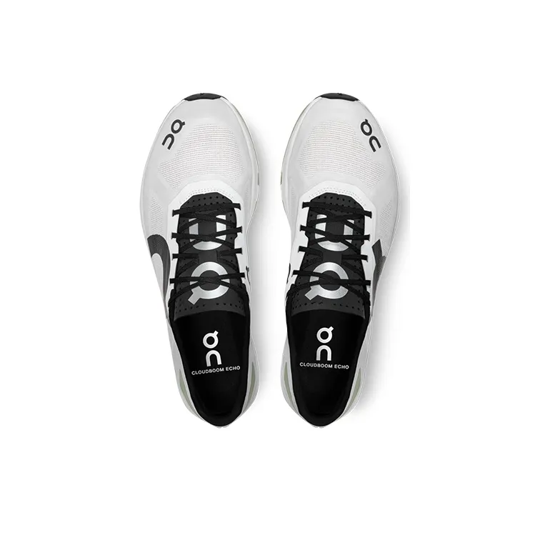 On Cloudboom Echo Cloudboom Echo Low Top Running Shoes Women's White Black-3