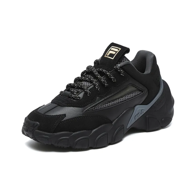 FILA Fashion Sneakers Low Top Grey/Black Women's-2