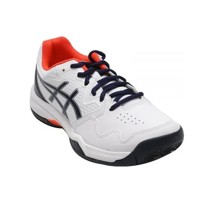 Asics Gel-Dedicate 7 Cushioning Anti-Slip And Wear-Resistant Low-Top Tennis Shoes Women's White Blue-1