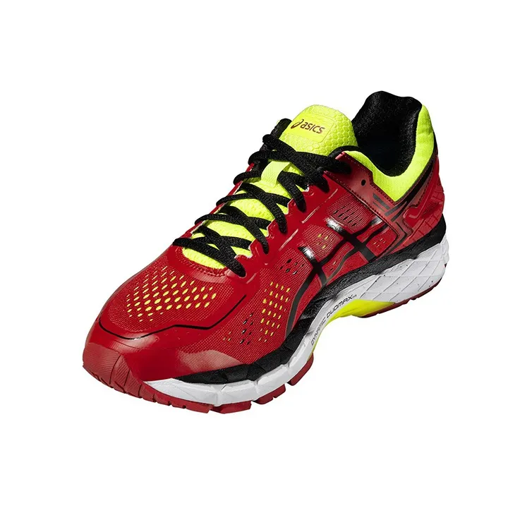 Asics Gel-Kayano 22 Running Shoes Men Low-Top Red/Yellow-3