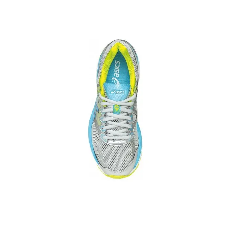 Asics GT-2000 4 Anti-Slip And Wear-Resistant Breathable Low-Top Running Shoes Women's Silver Blue D-Width-1
