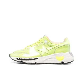 Golden Goose Running Sole Low Top Casual Shoes Men's Yellow