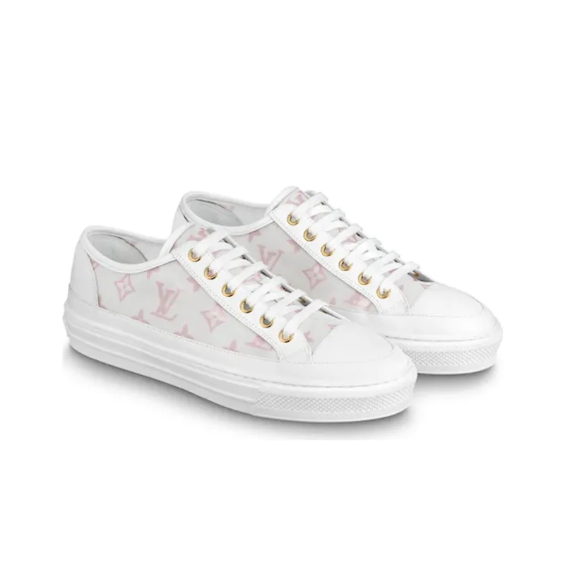 LOUIS VUITTON Lv Stellar Casual Shoes Pink/Red Women's-2