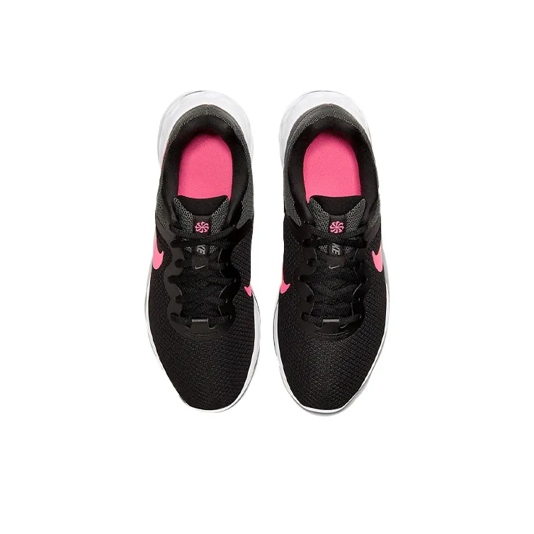 Nike Revolution 6 Next Nature Wide 'Black Hyper Pink' Women's-4