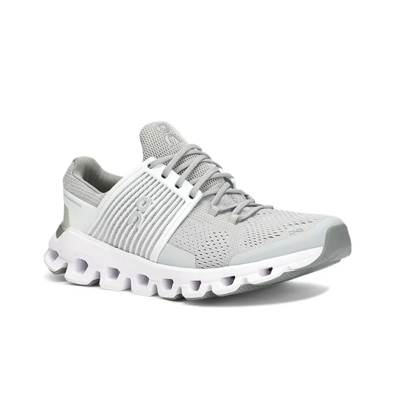 On Women's Cloudswift 'Glacier White'-1