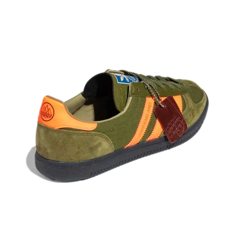 Adidas Barrowland Spzl Dust Green Signal Orange-3