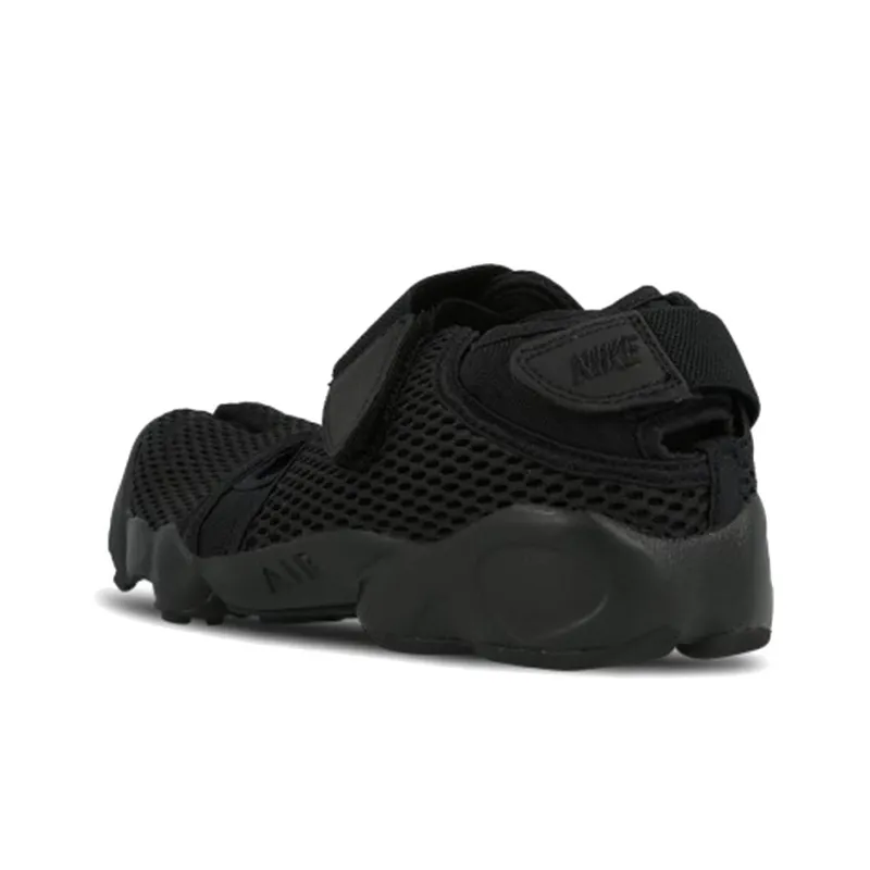 Nike Air Rift Breathe Non Slip Breathable Low Tops Sports Sandals Black-3