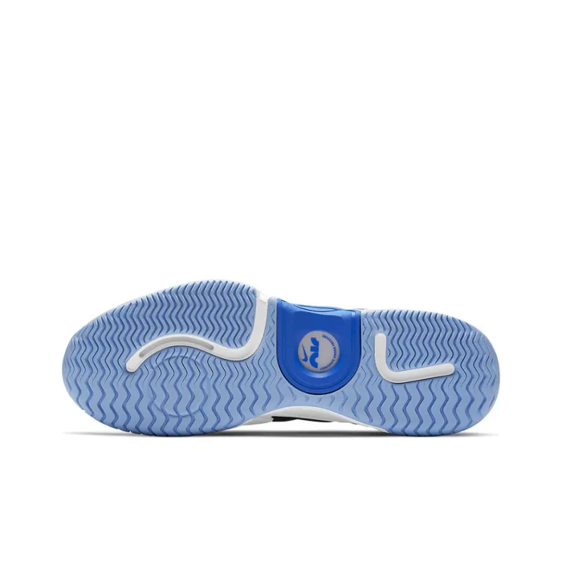 Nike Air Zoom GP Cushioning Anti-Slip And Wear-Resistant Low-Top Tennis Shoes Men's Gray Blue White-5