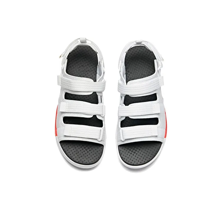 Anta Life Collection Beach Sandals Men's White Red-3