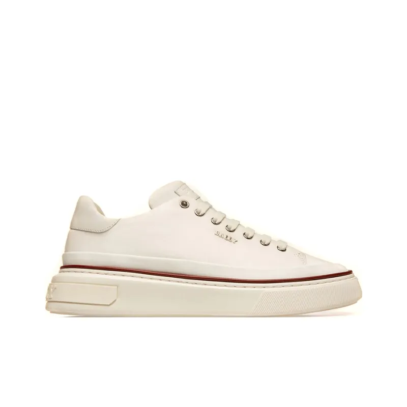 BALLY Stylish Skateboarding Shoes Men's White-1