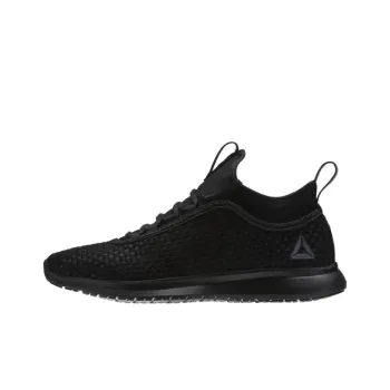 Reebok Runner Plus Wear-Resistant Slip-Resistant Cushioning Low-Top Running Shoes Women's Black