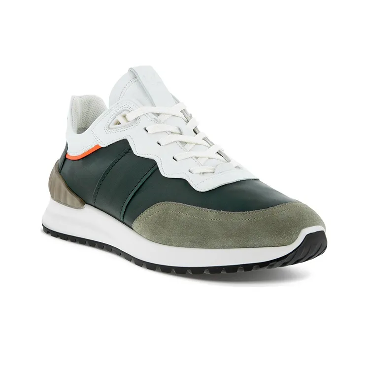 Ecco Ya Yue Low Top Sports Casual Shoes Men's Green-2