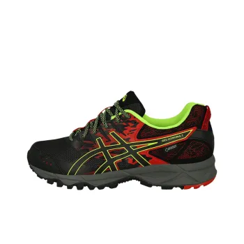 Asics Gel-Sonoma 3 Wear-Resistant Low-Top Running Shoes Men's Red Black