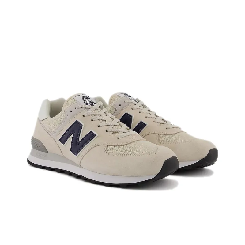 New Balance 574 Tan Navy-2