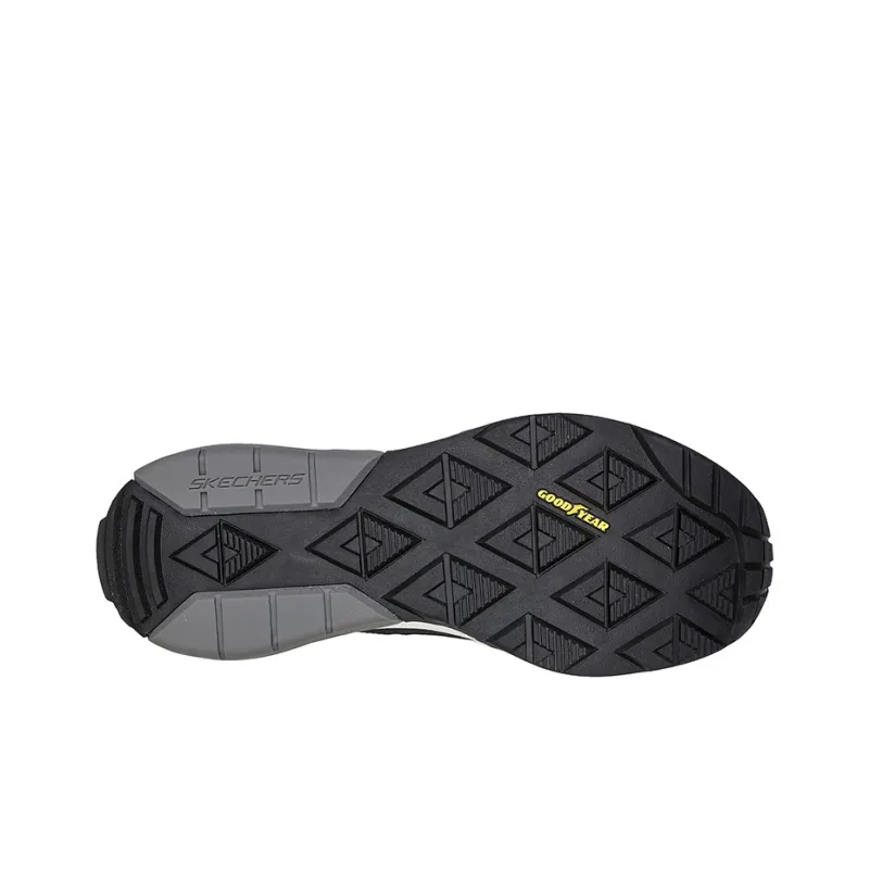 Skechers Air Extreme V2 Low Top Running Shoes Men's Black White-4