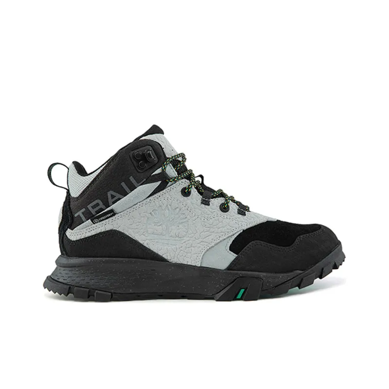 Timberland Garrison Trail Waterproof Mid Hiker Boots 'Gray Black'-1