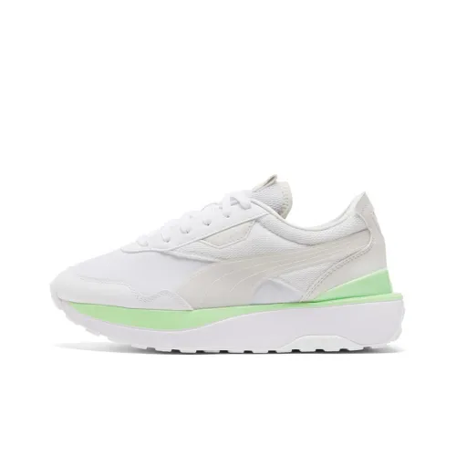 PUMA Cruise Rider Running Shoes Women's Low-Top White/Green