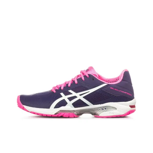 Asics Gel-Solution Speed 3 Running Shoes Women's Low-Top Purple/Pink
