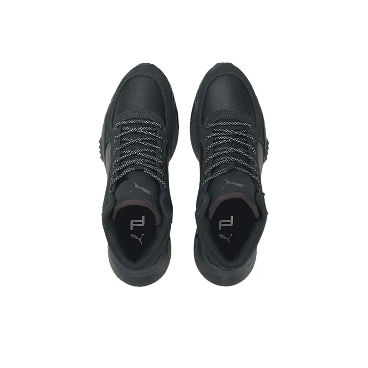 PUMA First Mile X Porsche Design X Wild Rider High 'Jet Black'-2