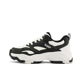 Kappa Abrasion Resistant Low Top Running Shoes Women's Korean White Vintage, Comfortable