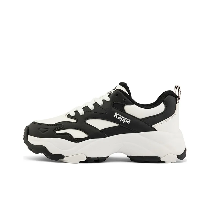 Kappa Abrasion Resistant Low Top Running Shoes Women's Korean White Vintage, Comfortable-0