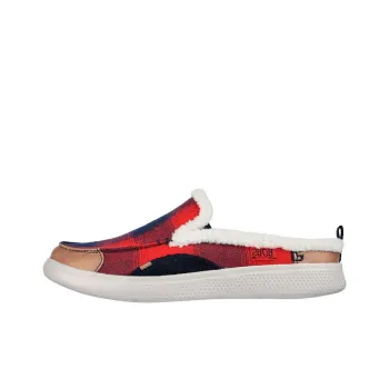 Skechers BOBS SKIPPER Cushioning Anti-Slip And Wear-Resistant Low-Top Casual Shoes Women's Red Color