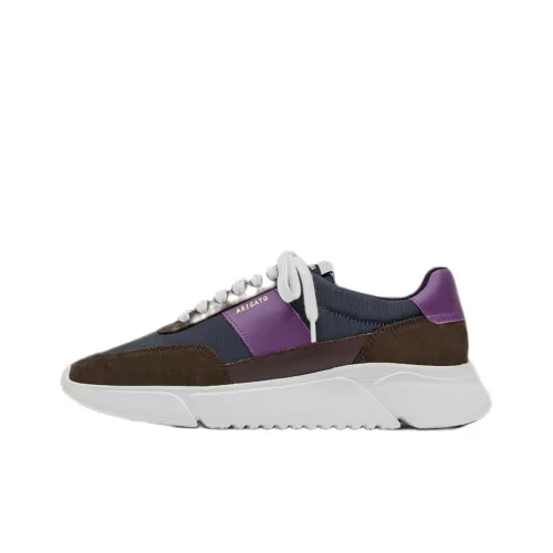 Axel Arigato Genesis Vintage Casual Shoes Women's Low-Top Blue Purple Brown