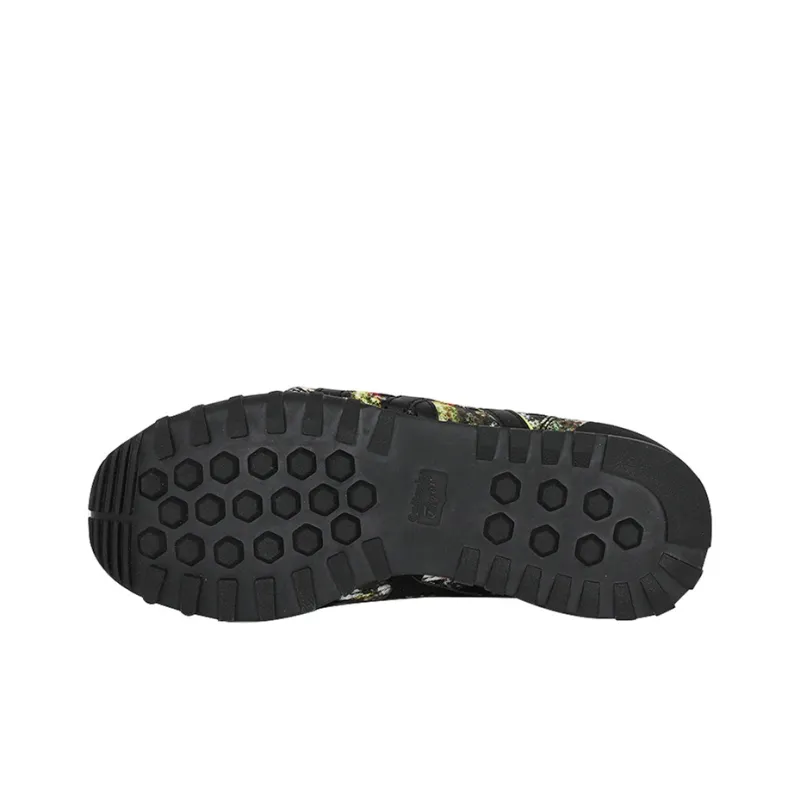 Onitsuka Tiger Colorado Series Running Shoes Unisex Low Top Black/Green/White-3