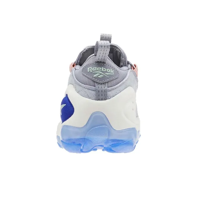 Reebok Dmx Run 10 Non Slip Wear resistant Sports Gray Blue Women's-4