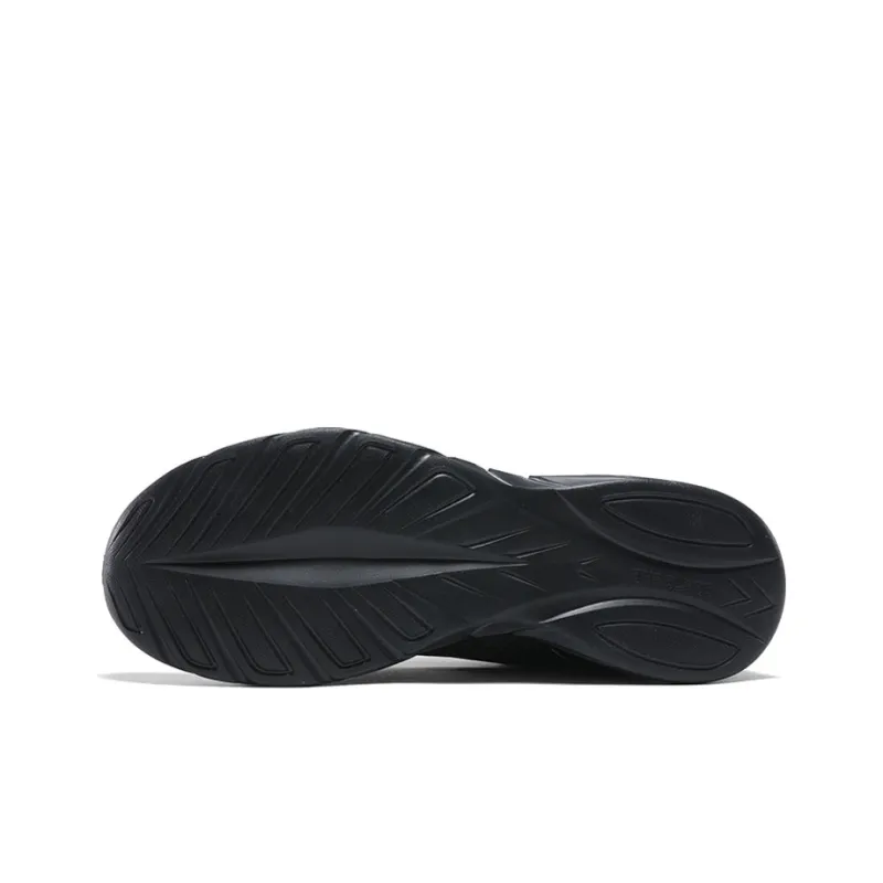 PEAK Qingyi Cushioning Anti-Slip Wear-Resistant Breathability Low-Top Running Shoes Men's Black-4