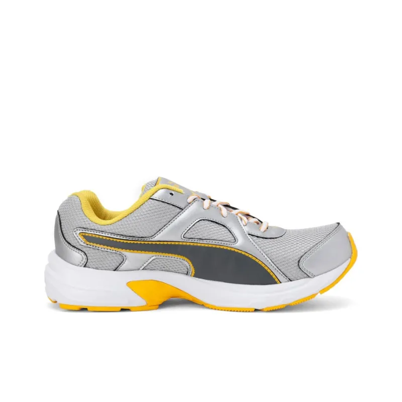 PUMA Aiko Hercules IDP Anti-Slip Wear-Resistant Low-Top Running Shoes Men's Gray Yellow-1