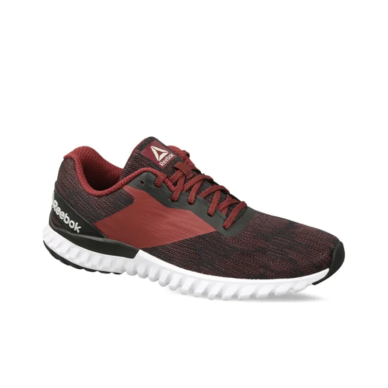 Reebok Runner Lp Plus Cushioning Anti-Slip And Wear-Resistant Low-Top Running Shoes Men's Black Red-2