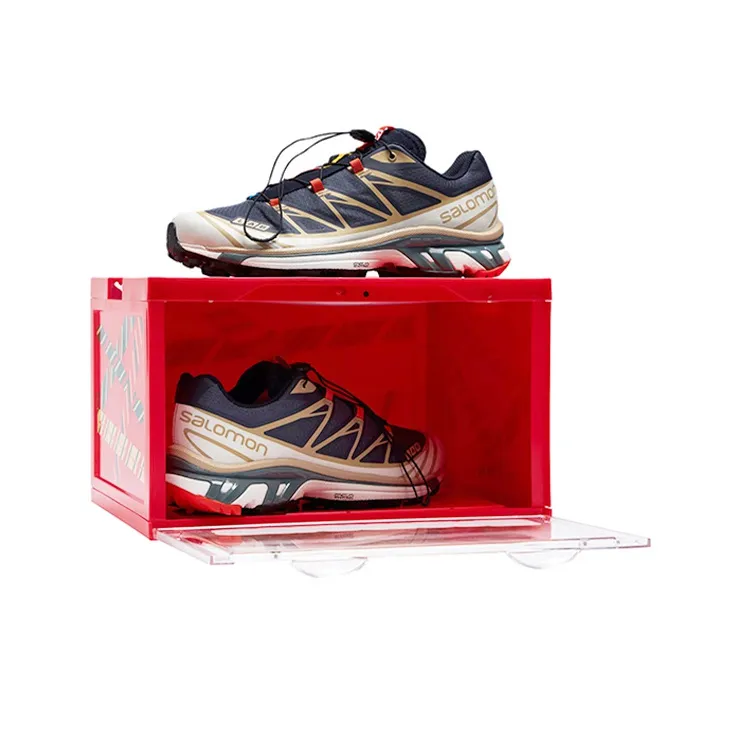 SALOMON XT-6 Cushioning Anti-Slip And Wear-Resistant Low-Top Hiking Trekking Shoes Unisex Black-1