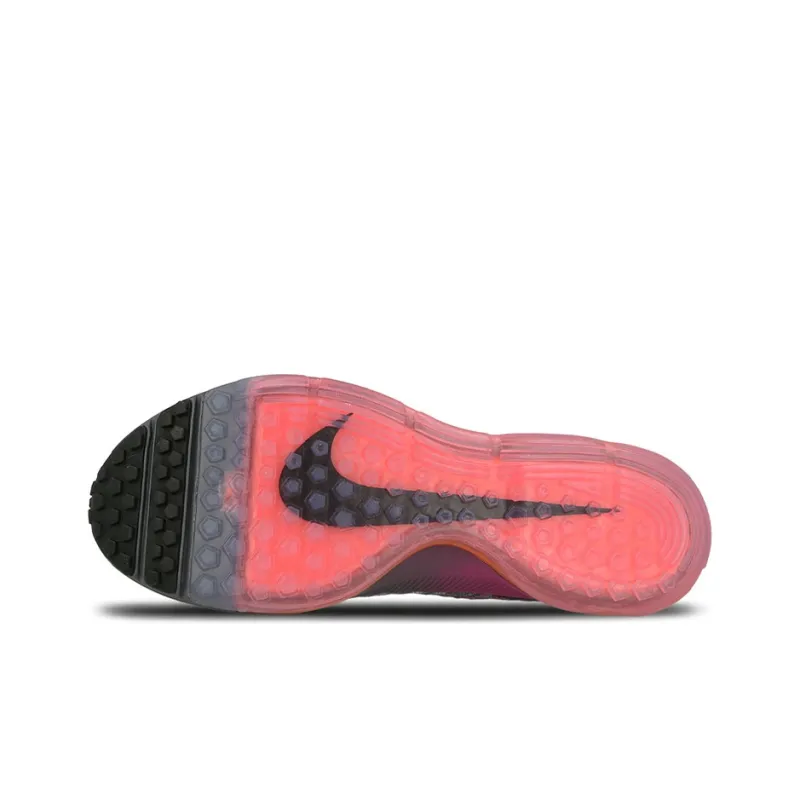 Nike Zoom All Out Flyknit 'Grey Pink' Women's-4