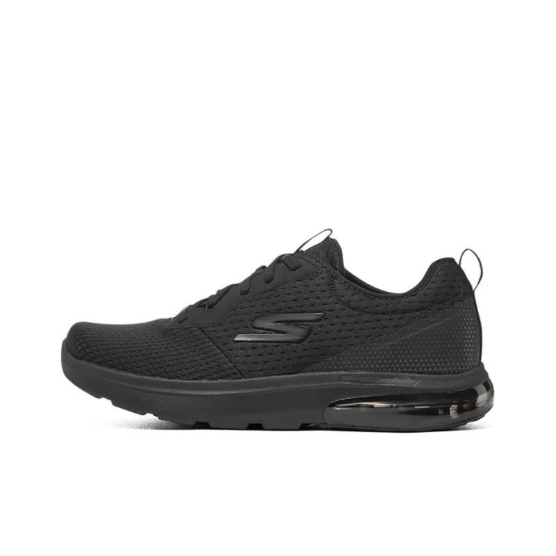 Skechers Go Walk Air 2.0 Cushioning Anti-Slip And Wear-Resistant Low-Top Casual Shoes Men's Black-0