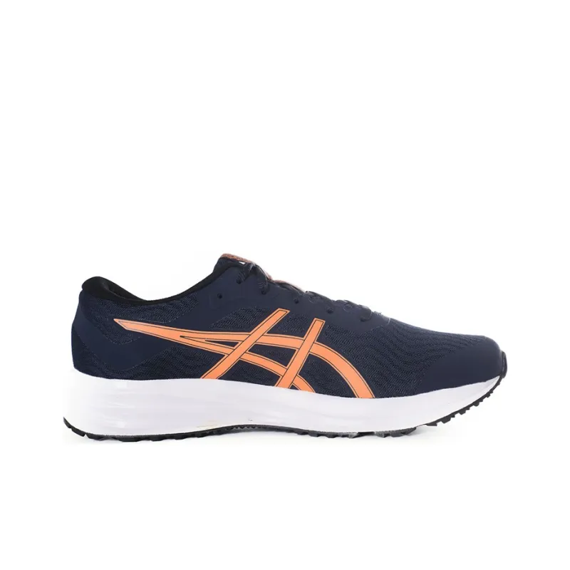 Asics Patriot Durable Breathable Low-Top Running Shoes Men's Blue Orange-1