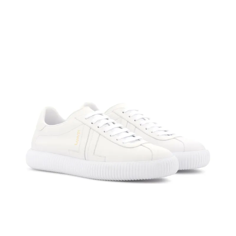 Lanvin Glen Leather Low-top Sneakers-2